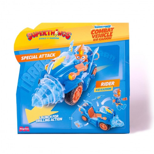 SuperThings Kizoom Power Combat Vehicle Kid Kazoom