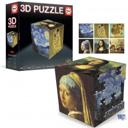 PUZZLE 3D CUBE ARTE 20123...