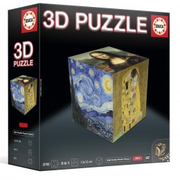 PUZZLE 3D CUBE ART 20123 EDUCA 2