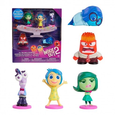 PACK 5 FIGURAS INSIDE OUT 2 45507...