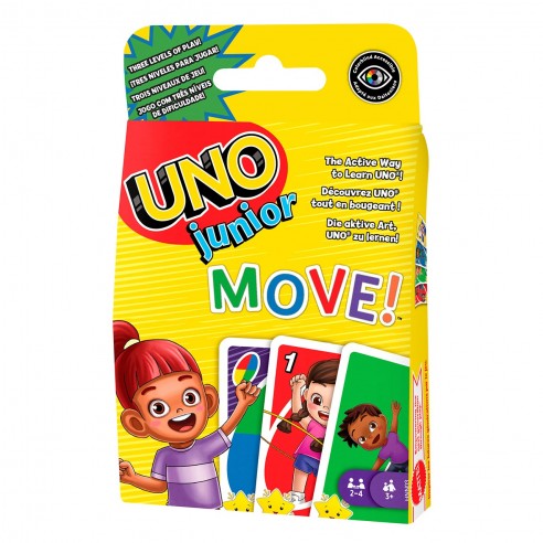 JUEGO UNO JUNIOR MOVE! HNN03 MATTEL...