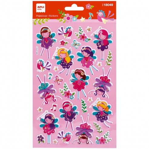 STICKERS FAIRIES METALLIZED...