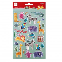 SAFARI ANIMALS STICKERS...