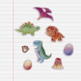 BABY DINOSAUR STICKERS... 2