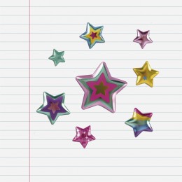 MAXI STARS STICKERS 19599 APLI 2