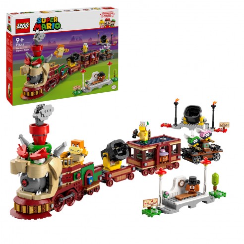 EL TREN EXPRESO BOWSER LEGO SUPER...