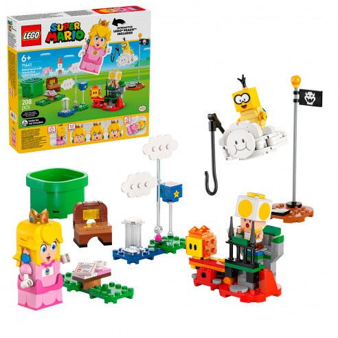 AVENTURAS INTERACTIVAS CON PEACH LEGO...