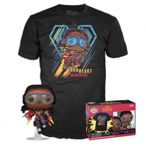 FUNKO POP&TEE BLACK PANTHER WAKANDA...