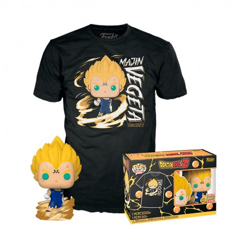 FUNKO POP&TEE MAJIN VEGETA -DRAGON...