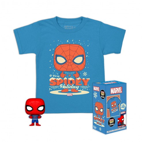 FUNKO POP & TEE HOLIDAY SPIDERMAN...