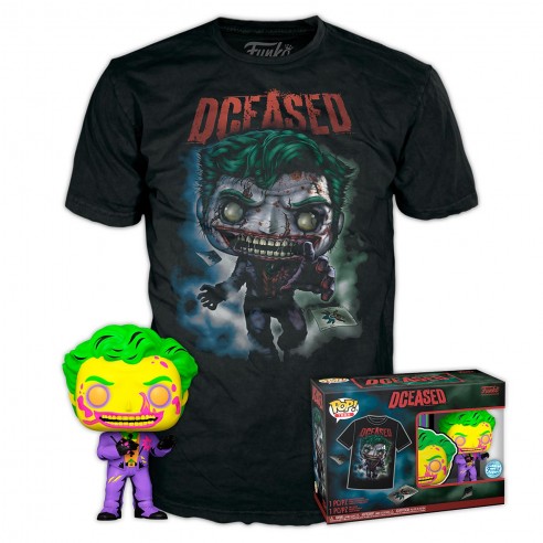 FUNKO POP & TEE JOCKER -DC COMICS-...