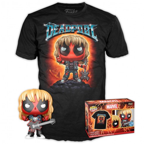 FUNKO POP & TEE DEADPOOL - HEAVY...