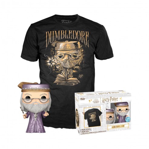 FUNKO POP & TEE DUMBLEDORE -HARRY...