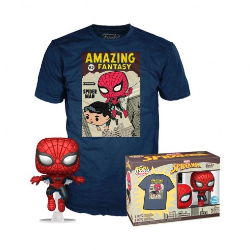 FUNKO POP & TEE SPIDER-MAN COMIC...