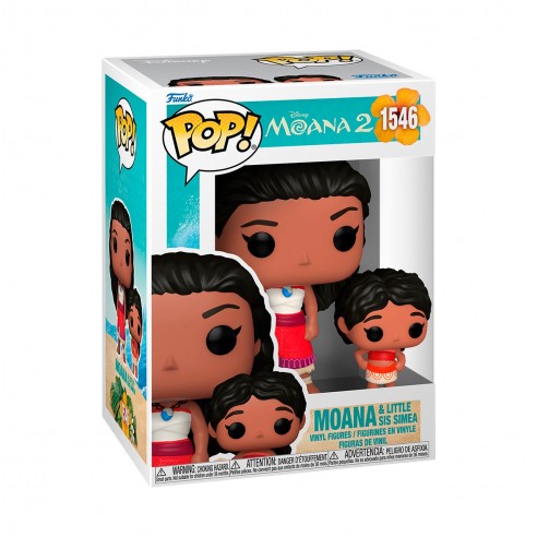 Funko Pop! Moana and Little Sister Simea -Vaiana 2 - 2