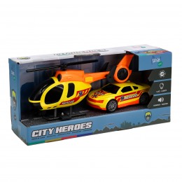 HELICOPTER + RESCUE CAR... 2