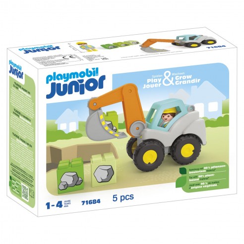 PALA EXCAVADORA JUNIOR 71684 PLAYMOBIL