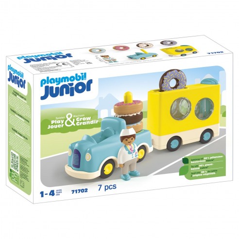 CAMIÓN DE DONUT JUNIOR 71702 PLAYMOBIL