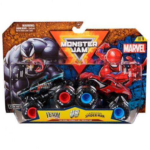 MONSTER JAM SPIDER-MAN VS VENOM...