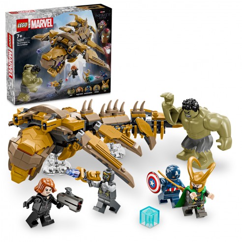 VENGERS VS. LEGO MARVEL LEVIATHAN...