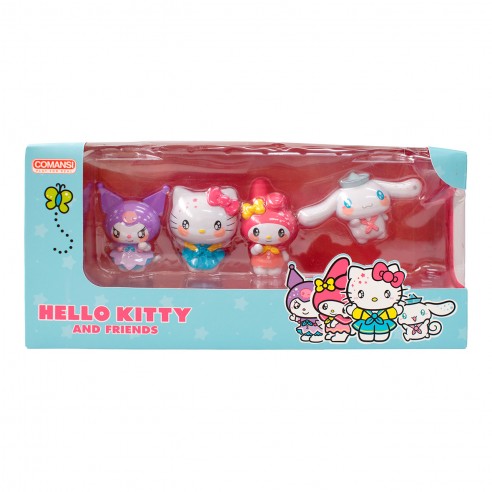 SET 4 FIGURAS HELLO KITTY & FRIENDS...