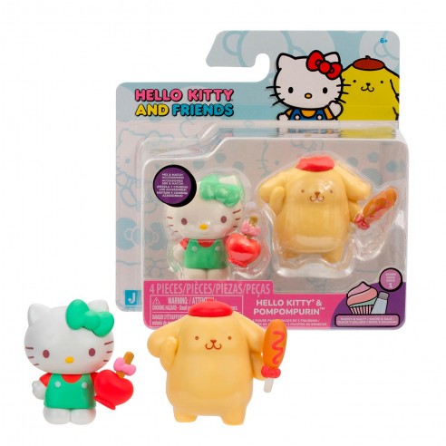 Pack 2 figures 5 cm assorted Hello Kitty