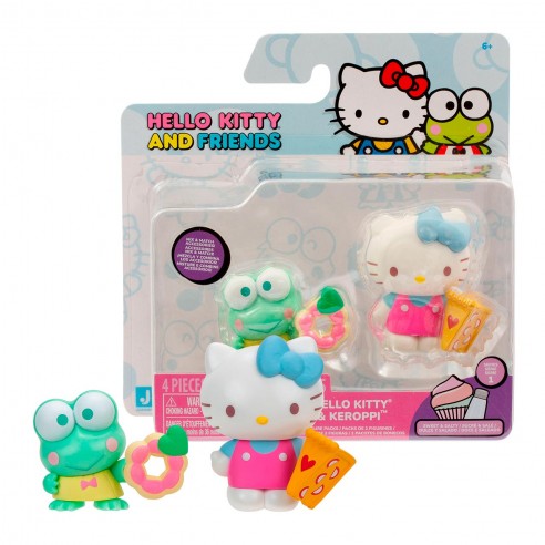 Pack 2 figures 5 cm assorted Hello Kitty