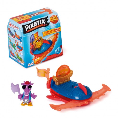 PIRATIX SHARK TREASURE SEA SPEEDERS...