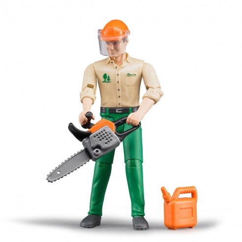 FORESTRY WORKER WITH ACCESSORIES...