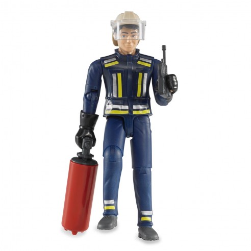 FIREMAN WITH ACCESSORIES 60100 BRUDER