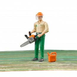 FORESTRY WORKER WITH... 2