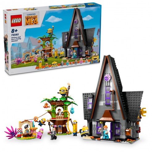 MINIONS AND GRU FAMILY MANSION 75583...