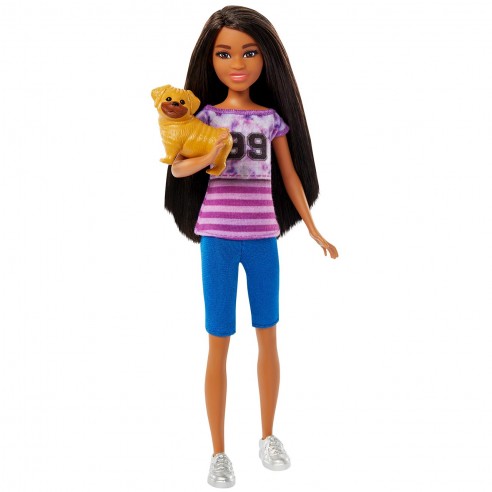 BARBIE LIGAYA AL RESCATE CON MASCOTA...