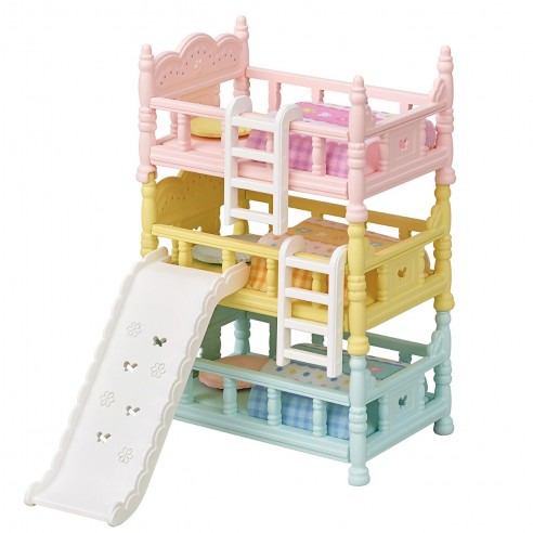 TRIPLE BUNK BEDS 5741 SYLVANIAN FAMILIES