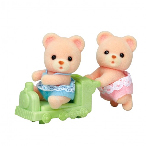 BROWN BEAR CUFFLINKS 5426 SYLVANIAN...