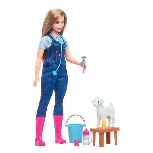 BARBIE YOU CAN BE A FARM VETERINARIAN...