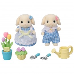SIBLING SET FLOWER RABBIT...