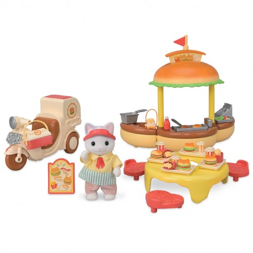 HAMBURGER STAND 5757 SYLVANIAN FAMILIES