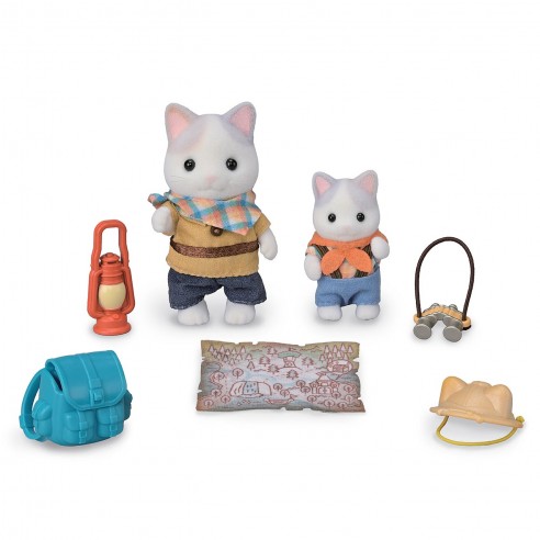 CAT BROTHERS EXPLORER SET CAT LATTE...