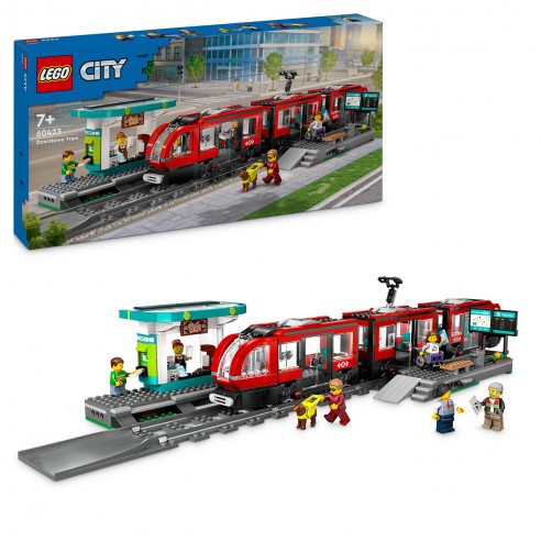 TRANVÍA Y ESTACIÓN DEL CENTRO LEGO...