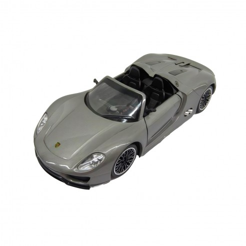 1:32 PORSCHE 918 SPYDER PULLBACK GREY