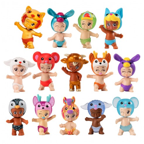 PACK 5 FIGURAS BIBI CHIBIS ELB93407...