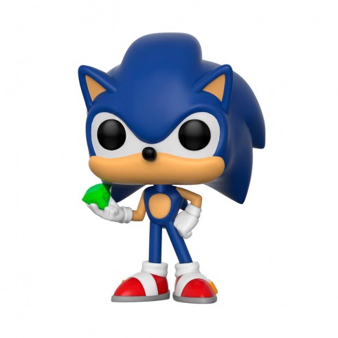 FUNKO POP FIGURA SONIC C/EMERALD...