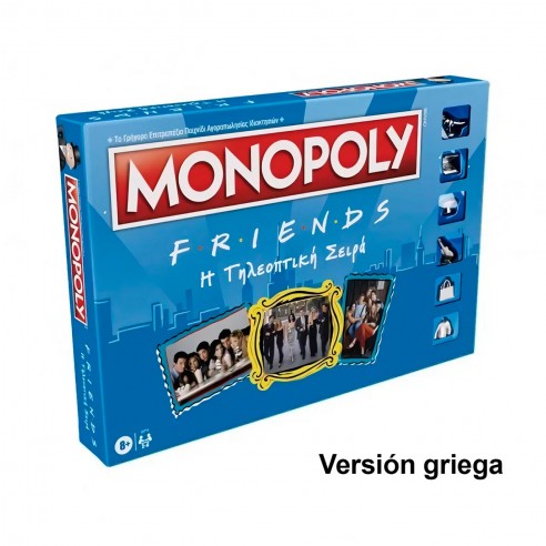 MONOPOLY FRIENDS EN GRIEGO E8714 HASBRO