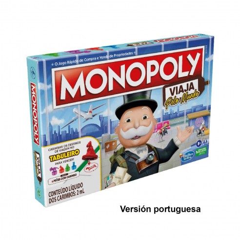 MONOPOLY TRAVELS AROUND THE WORLD...