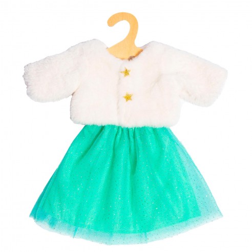 CHAQUETA DE PELUCHE YUKI CON FALDA...