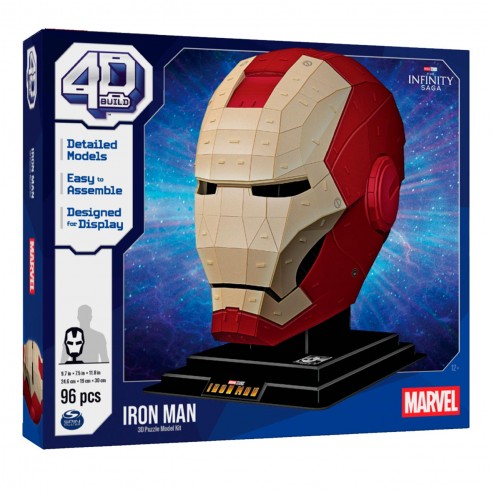 PUZZLE 4D CASCO IRON MAN MARVEL...