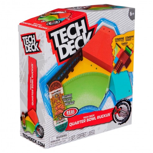 TECH DECK TRACK QUARTER BOWL RUCKUS...