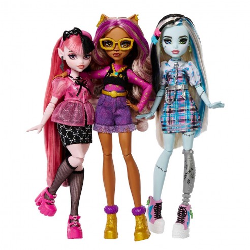 SURTIDO DE MUÑECAS MONSTER HIGH HPD54...