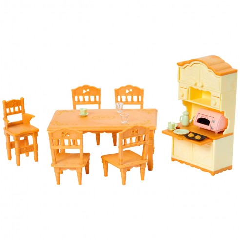 DINING ROOM SET 5340 SYLVANIAN FAMILIES